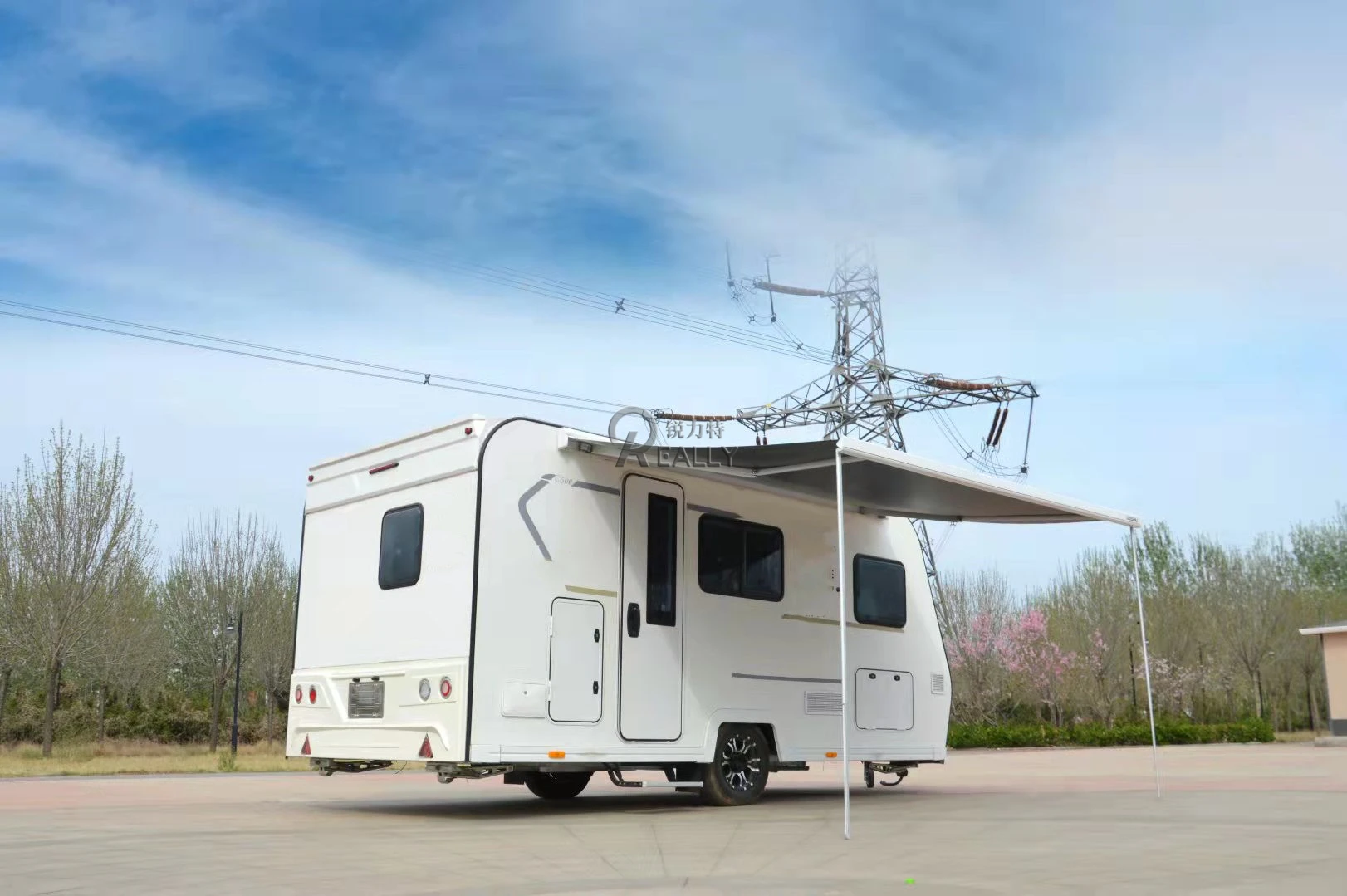 2022 New Customized Truck Trailer Mobile RV Trailer Camper with Toilet Kitchen Shower Cubicle in Australia