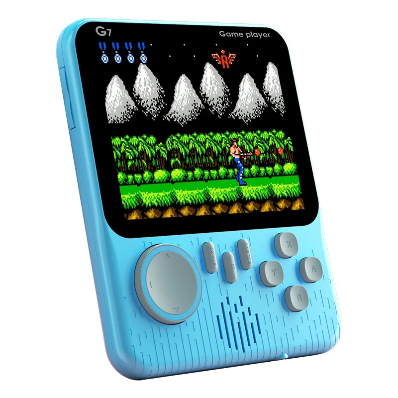 G7D G7 3.5 Inch Rechargeable Video Game Box Handheld Retro Game Console handheld game player TV Classic gamepad