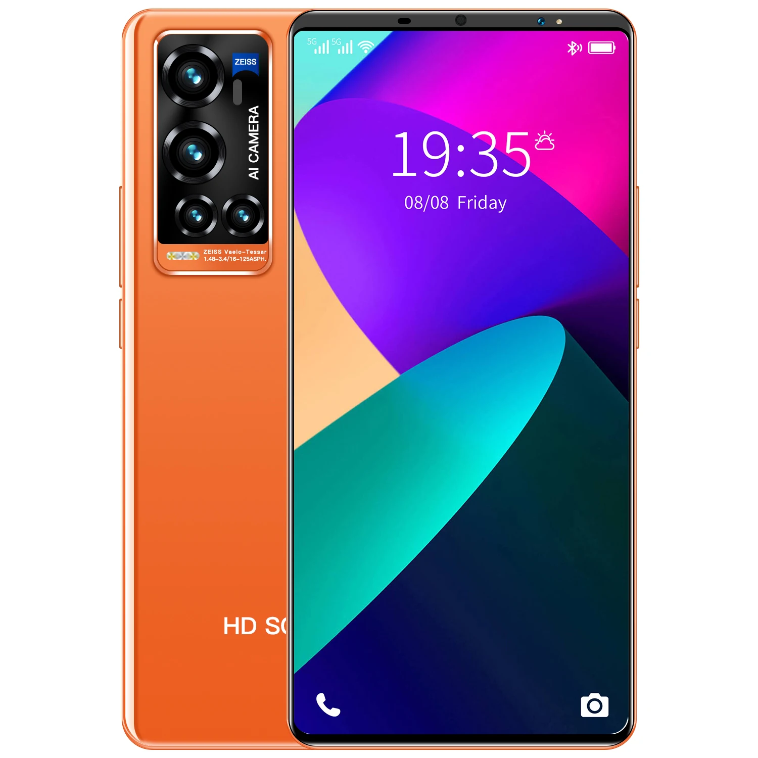 Оригинальные смартфоны X70 Pro 12 Гб + 512 ГБ HD экран телефон 10 ядер 4G 5G LET сотовые телефоны с большой батареей разблокированный двумя SIM-картами
