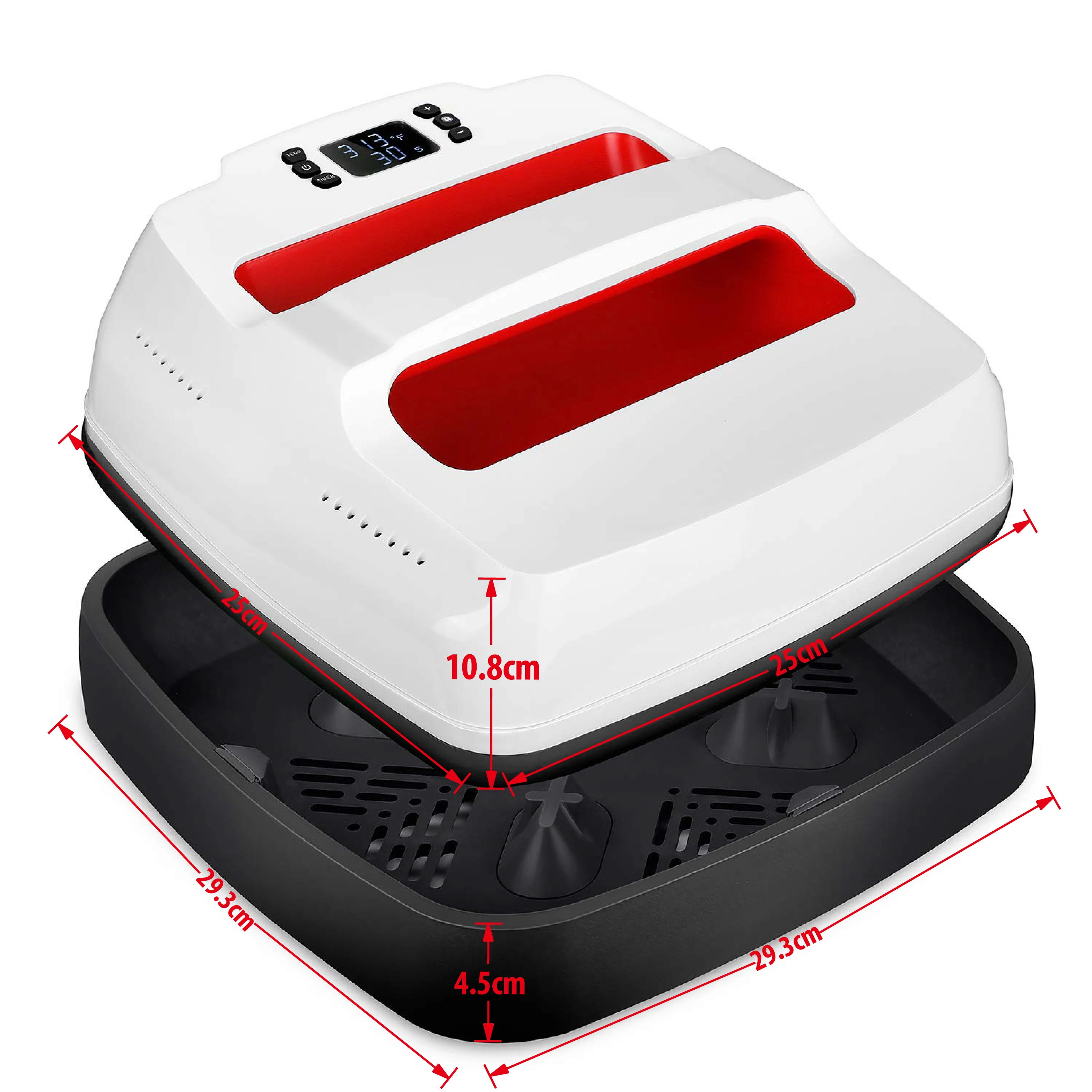 
2020 New Hobby Heat Press Machine,Portable 9 X 9 inches Sublimation Shirt Heat Press Machine Easy Press 