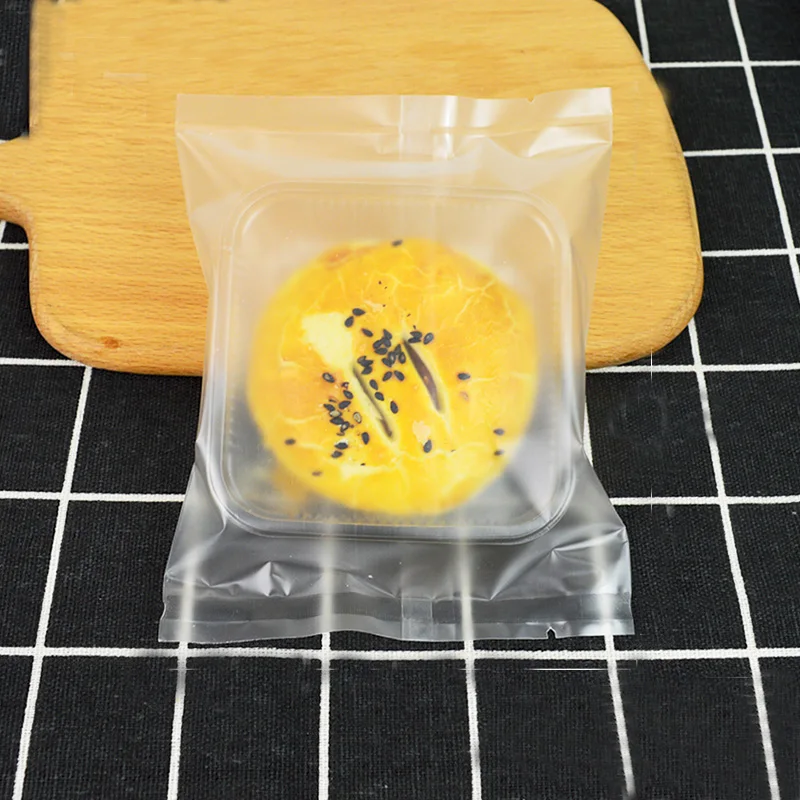 SZhoyo Factory Wholesales Custom Smell Proof Back Side Sealing BOPP Package  Pastry Cracker Plastic Pouches