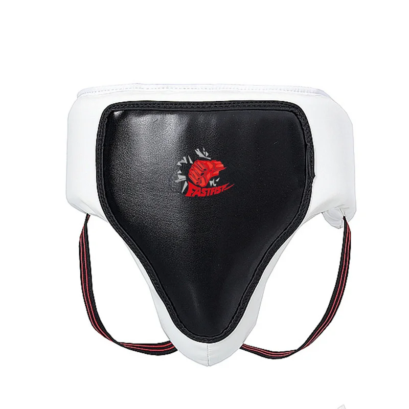 Muay Thai Equipment Pu Lining Silica Gel Bulk guards mma groin guard For Boxing Competition