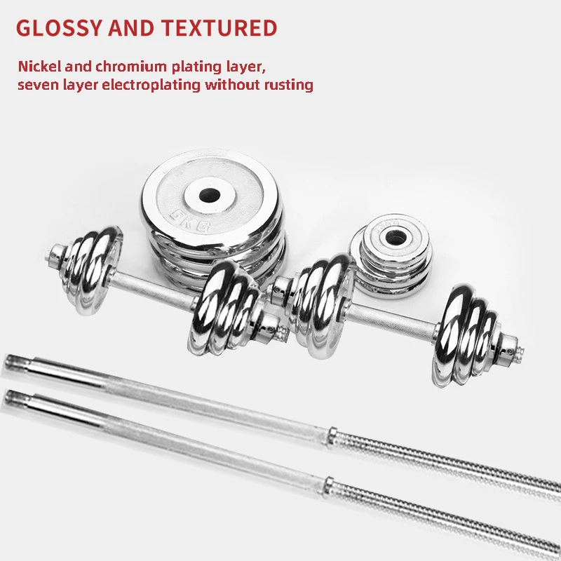 Multi-function Adjustable Weights Dumbbells For Men Arms Training Body Gym Black Paint Barbell Dumbbell Set Cast Iron Dumbbell