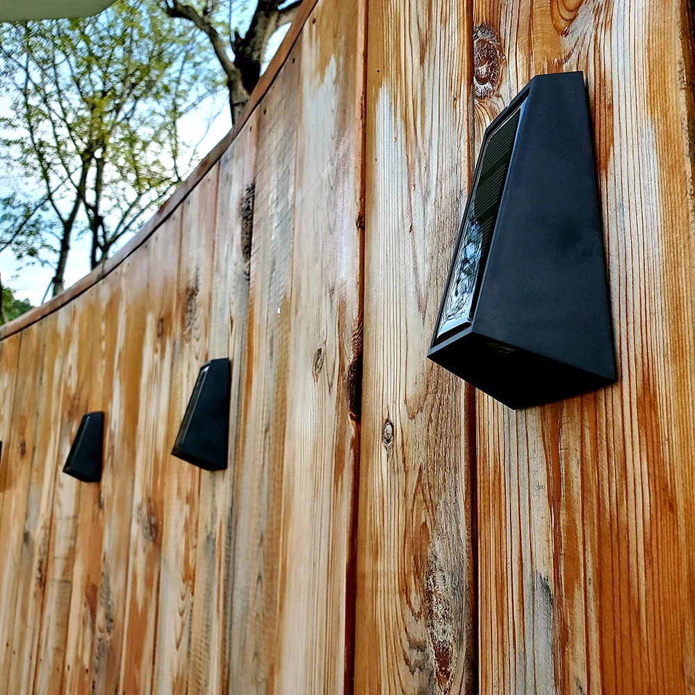 Solar up and down wall light Outdoor Sunlight Powered Wall Lamp Garden Decorative wall lamp