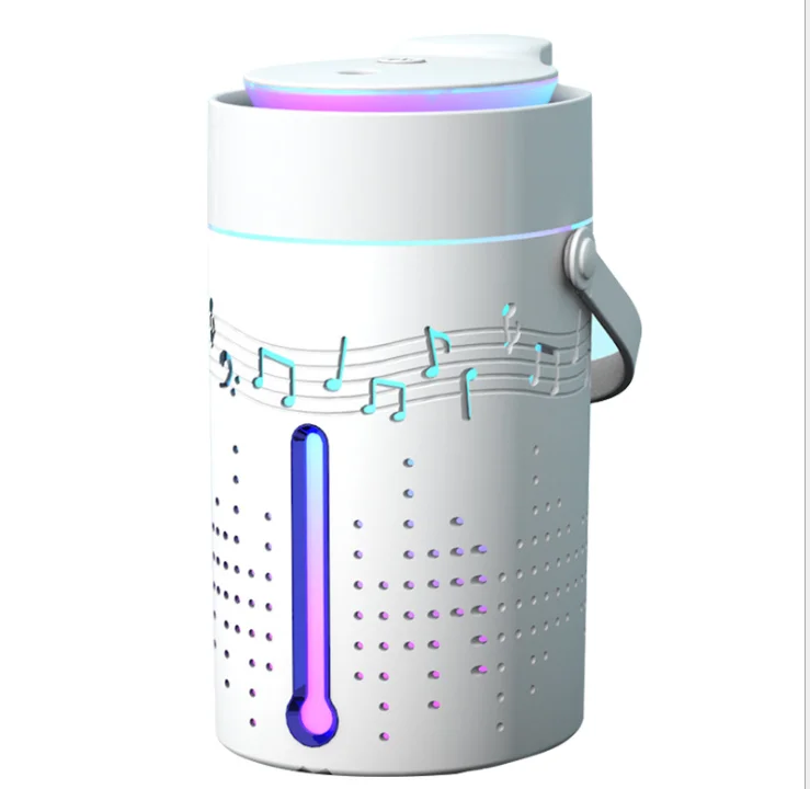 Gift Promotion 1000ml Water Cool Mist Blue tooth Speaker Ultrasonic Air Humidifier
