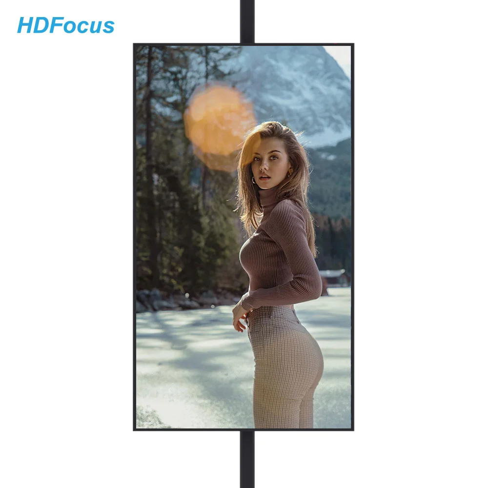 HDFocus 32 43 55 65 86 дюймов рекламный цифровой оконный дисплей экраны высокой яркости ЖК-дисплей для розничного магазина
