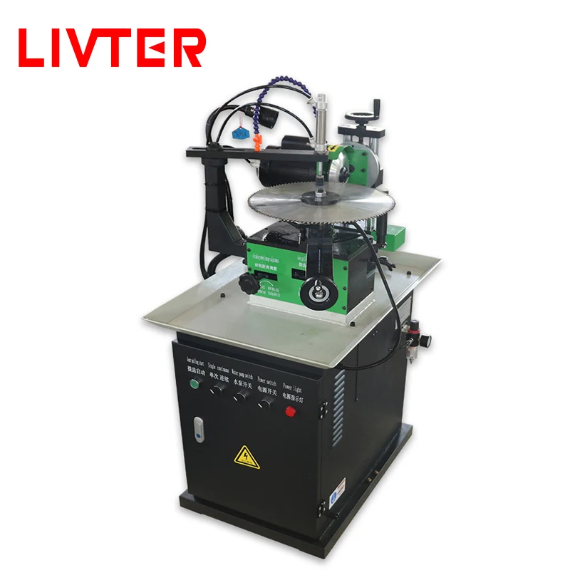 LIVTER cnc automatic tct saw blade grinding machine/Automatic round saw blade sharpening /wood saw blades grinding  for sale