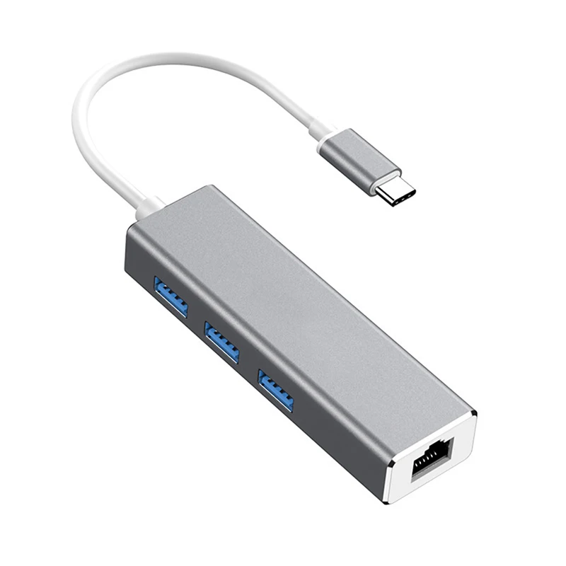 Gigabit network card type-c to rj45 USB to network port drive-free hub splitter network cable to interface