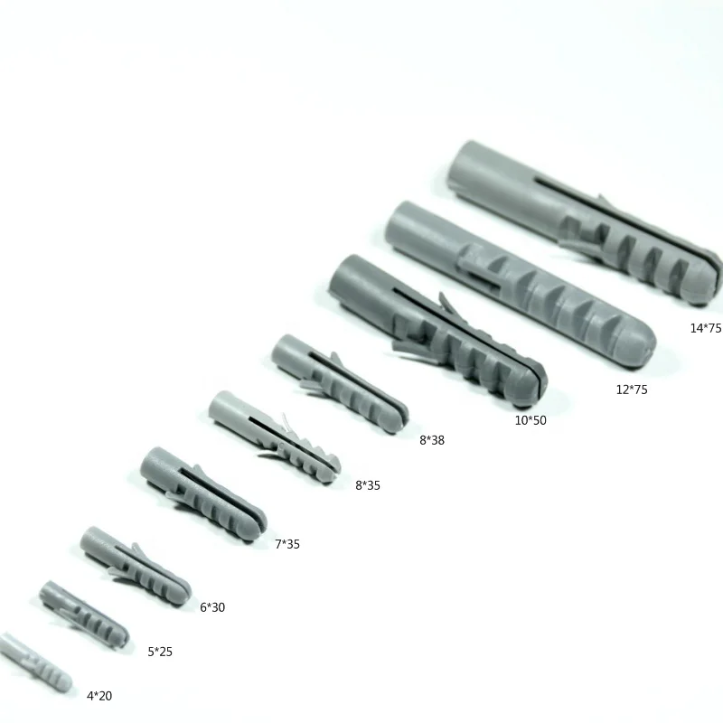 Изготовленный На Заказ полый бетон выпадающий в расширительный рыбной анкер полиэтиленовый пластиковый настенный штекер пластиковый расширительный гвоздь