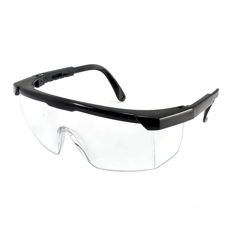 
PANLEES Safety Glasses Lab Safety Google Glasses Guangzhou Wrap Around Glasses, Transparent Lab Goggles 