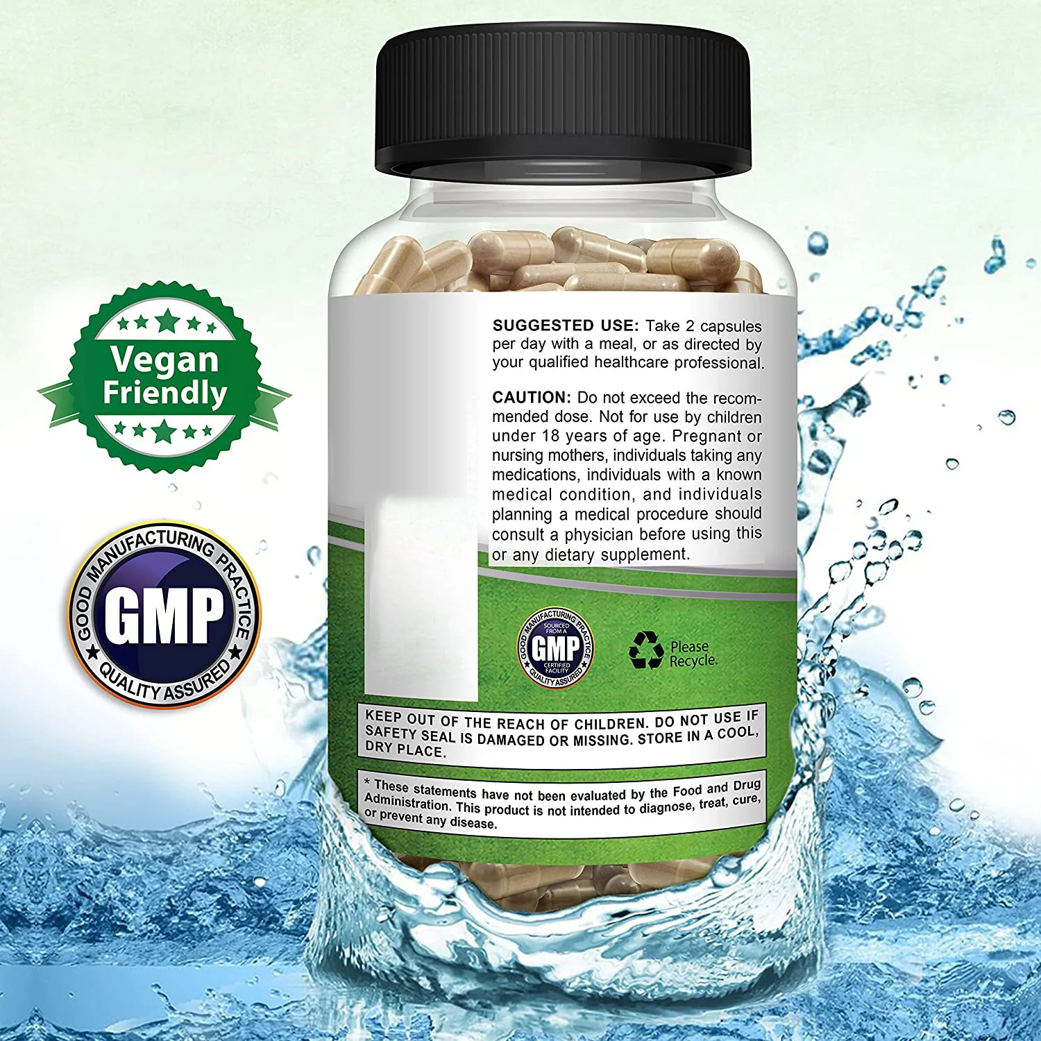Pure Shilajit Supplement 120 capsules ultra strength 1000mg per serving support immune system health increased energy levels