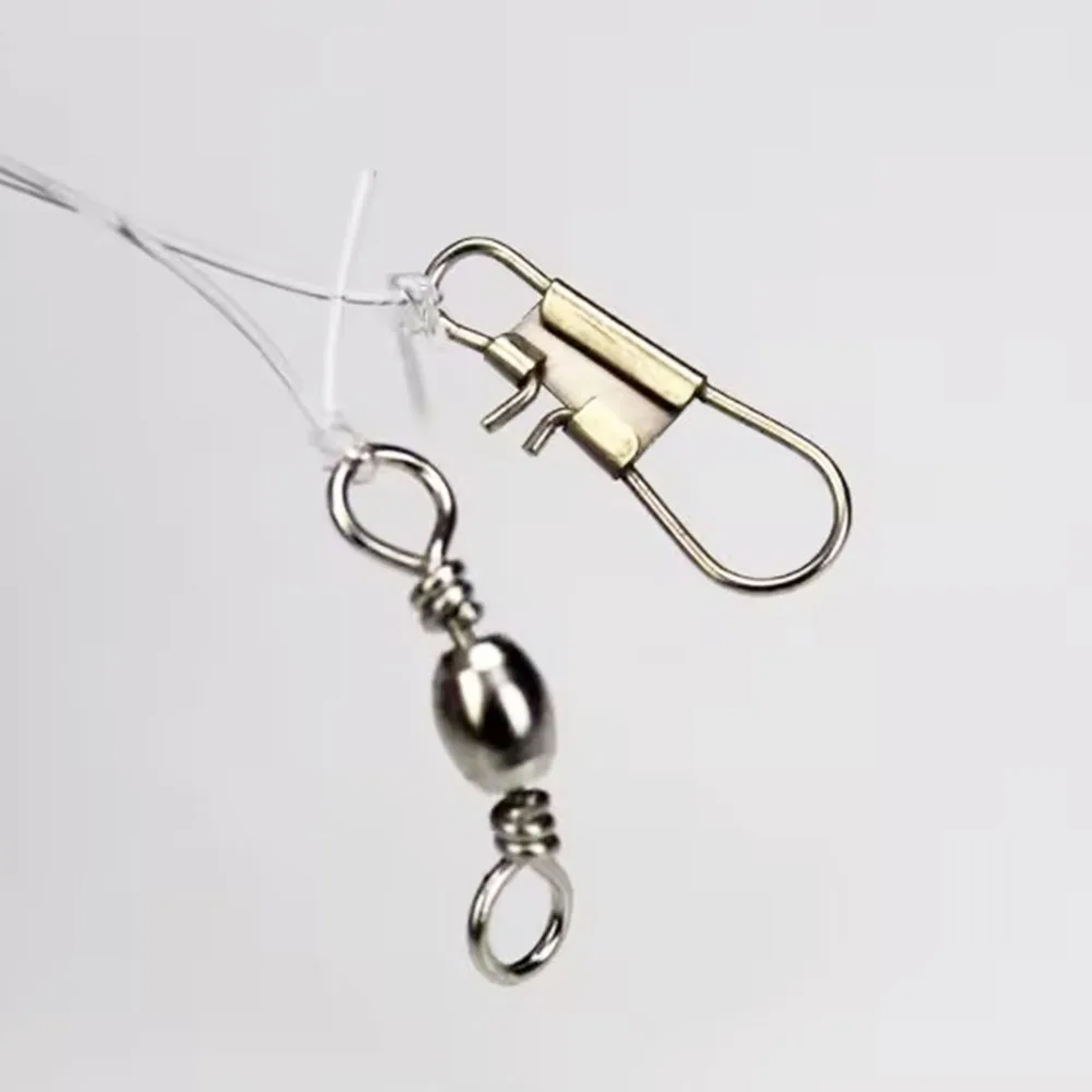 Alpha Full hook size  Fishing Sabiki Rig with Real Fish Skin