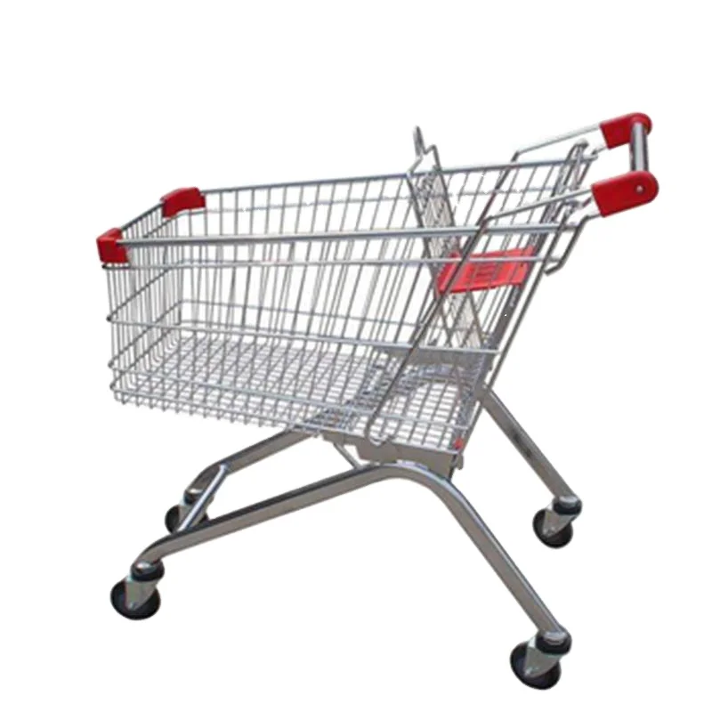Hypermarket European Style 60-240L Supermarket Shopping Trolley