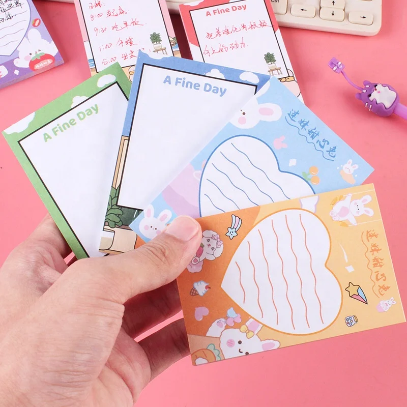 Promotional Custom Creative Lovely Sticky Note Memopad