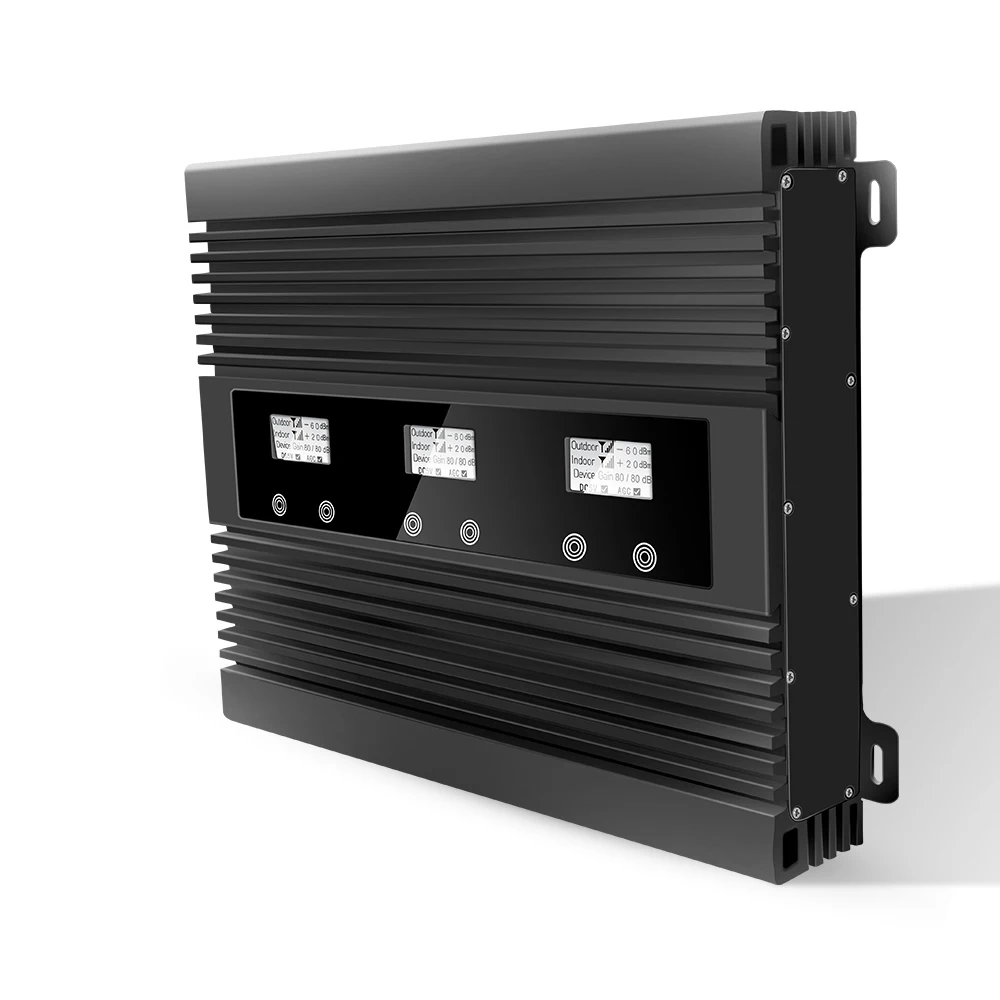  Высокомощный трехдиапазонный усилитель GSM DCS WCDMA 900/1800/2100 МГц N-мама ретранслятор мобильного