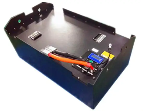 Lithium LiFePO4 Forklift Battery Pack with BMS Metal Box REMA and ANDERSON Plug (24V600AH)