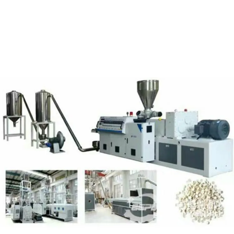 Высококачественная линия по производству гранул из ПВХ/гранулятор из ПВХ