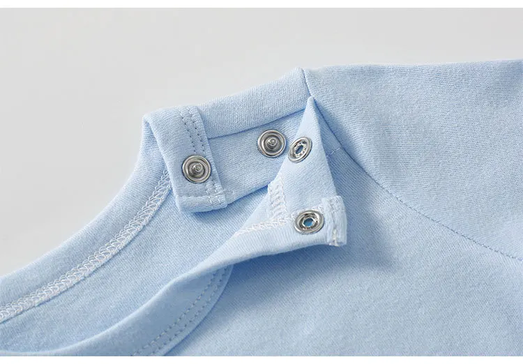 
Trade export plain cotton baby jumpsuit suit baby bodysuit 