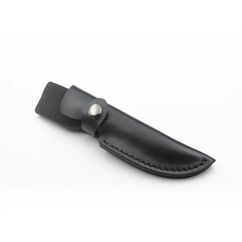  Hot Sale Hunting Holster Carrying Knife Fixed Blade and Small Leather Holder Sheath with Belt