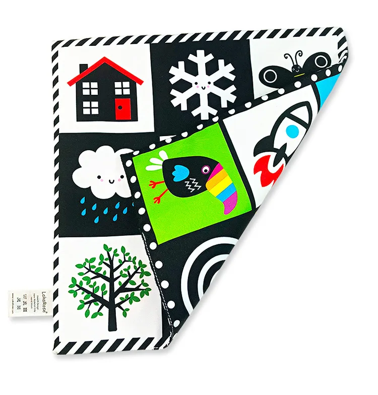 Baby Newspaper Cloth Book Early Education Ringing Paper Not Rotten Ringing Paper Cloth Book 0-3 Years Old BB Toys