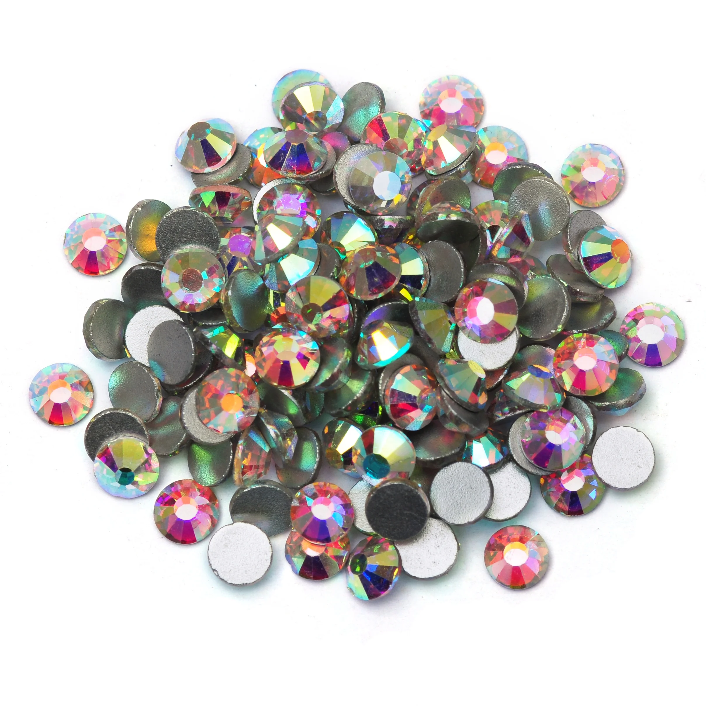 5A Quality Crystal Glass Rhinestone Strass Bulk Flat Back Rhinestones