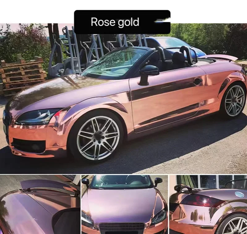 MC Chrome Mirror Silver New Arrival Graphics Wholesale Wrap Film Car Chameleon Tinting Car Body Wrapping Sticker