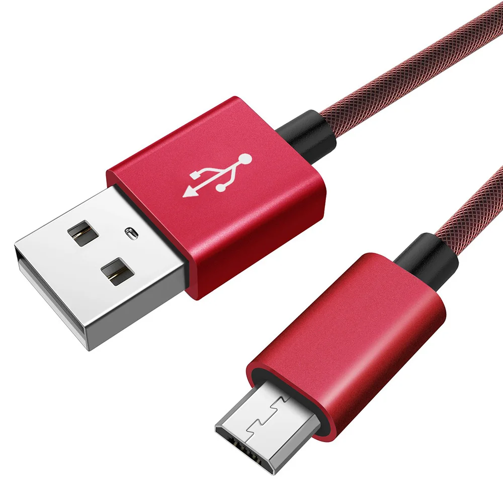 Кабель Micro USB XANUAN 6 футов 2 0 A папа-Micro B шнур зарядного устройства А быстрая зарядка и передача данных для телефонов на Android Samsung HTC