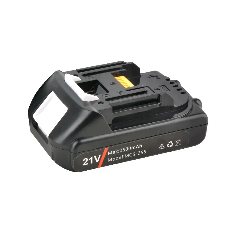 MCS-255 21V 2500Ah Power Tool Battery Lithium Battery With Charger Electric For Battery Crimping Cutting Tool