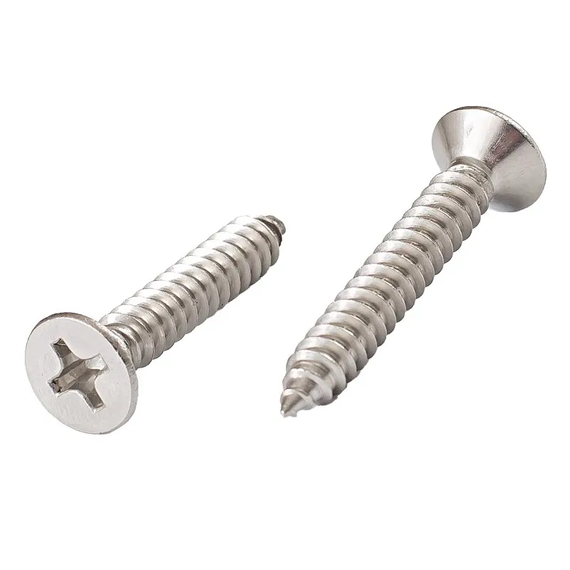 304 Stainless steel window frame concrete screws Frame fixing screws Cement screws
