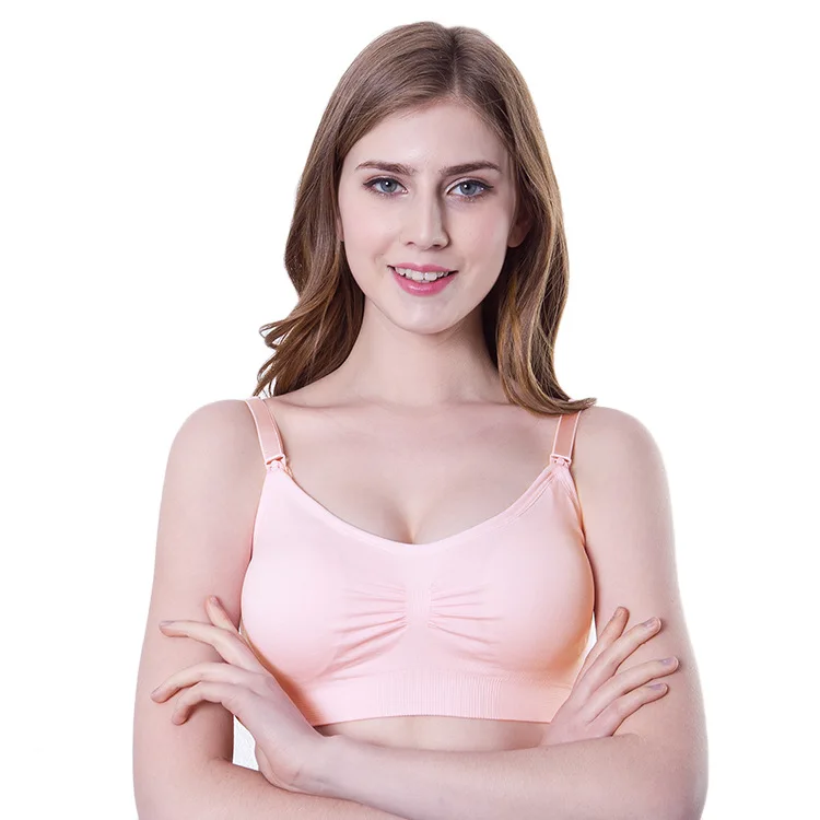 Leopard Print Custom Logo Maternity High Support Breastfeeding Women Plus Size Padded Breastfeeding Maternity Nursing Bras