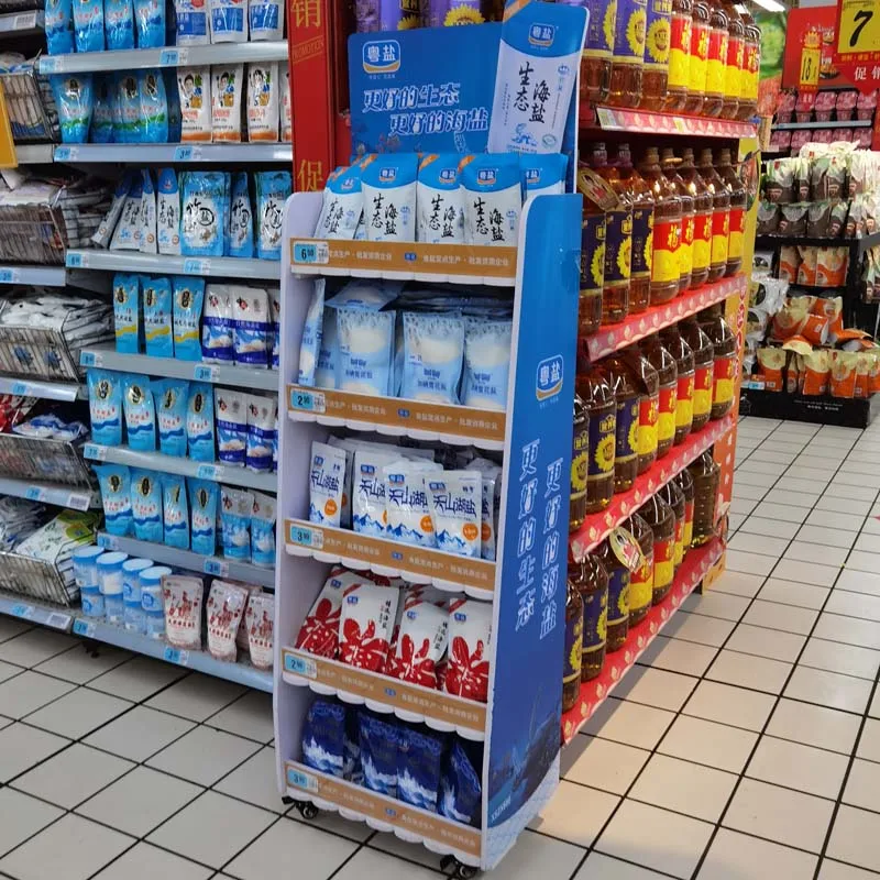 
Supermarket Steel Wood Retail Shelf Wooden Store Rack Gondola Advertising Display Shelving 