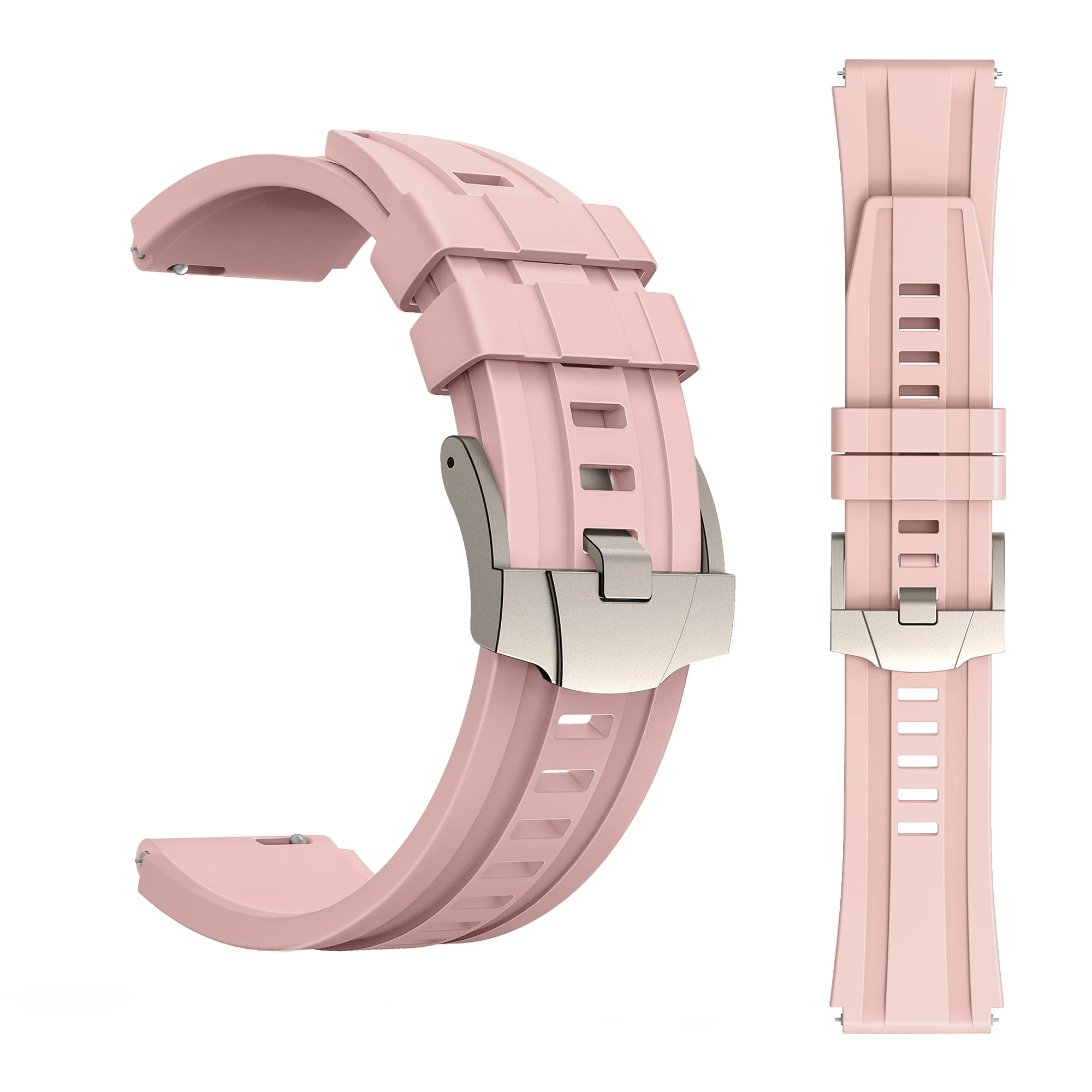 RYB High Quality Fashionable Comfortable Wearing Fluororubber Watch Watch Bracelet For Samsung Galaxy Watch Series