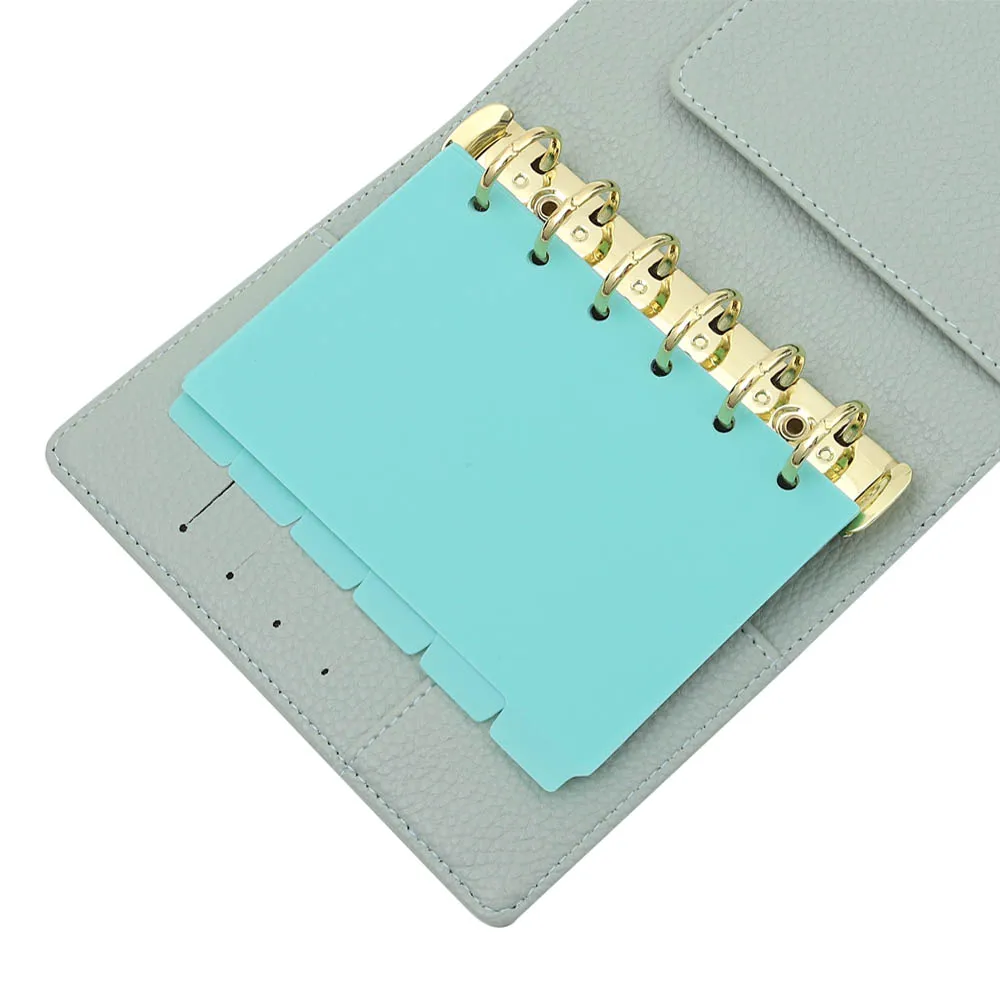 Etsy Best Selling A7 Binder Plastic Index Dividers with 6 Tabs for 6 Ring Bound Personal Planner as Page Separator/Dashboard