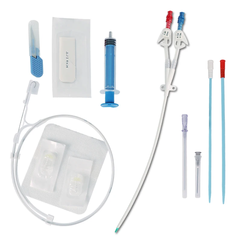 
Y Type Dialysis Catheter Short term/Long term Blood Purification Tube 