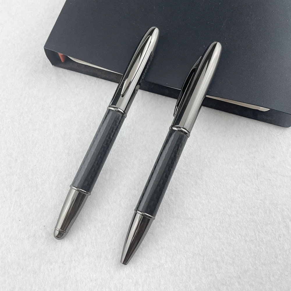 GemFully chinese online markets wholesale luxury carbon fiber ballpoint pens custom elegant pen  for souvenirs gifts