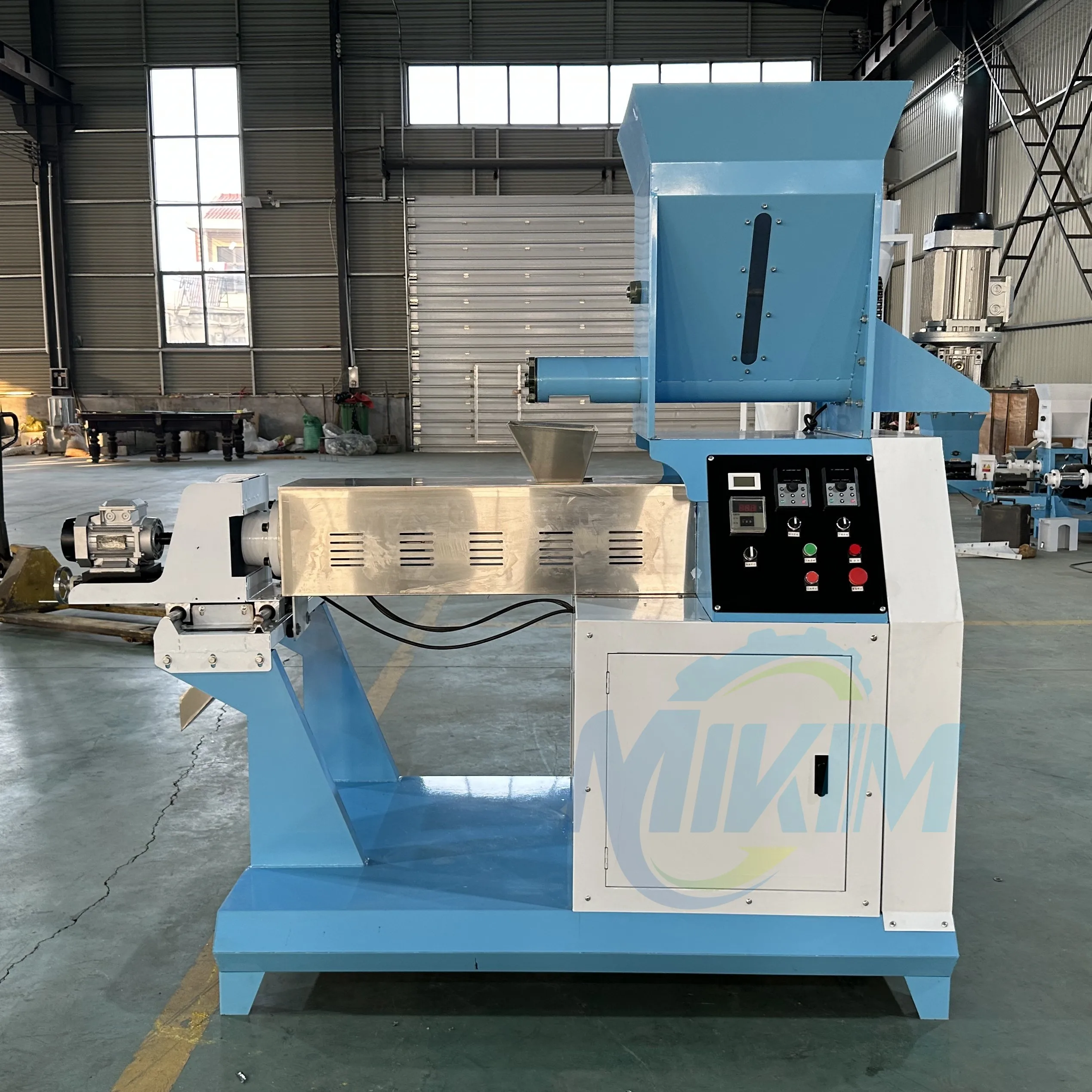 Complete floating fish feed machine fish food extruder for fish feed