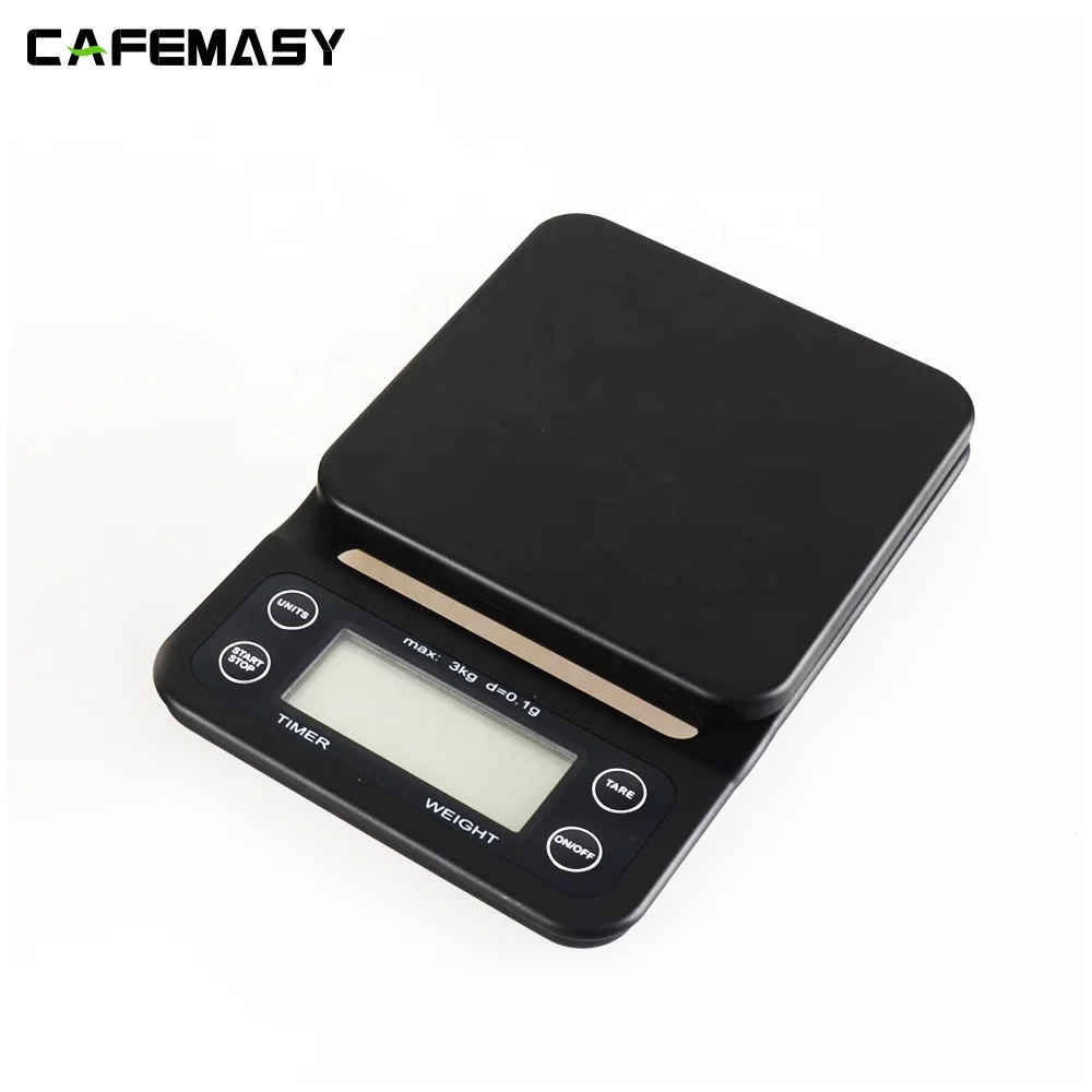 3kg/0.1g High Precision LCD Digital  Scales Electronic Kitchen Scale With Timer Drip Coffee Scale