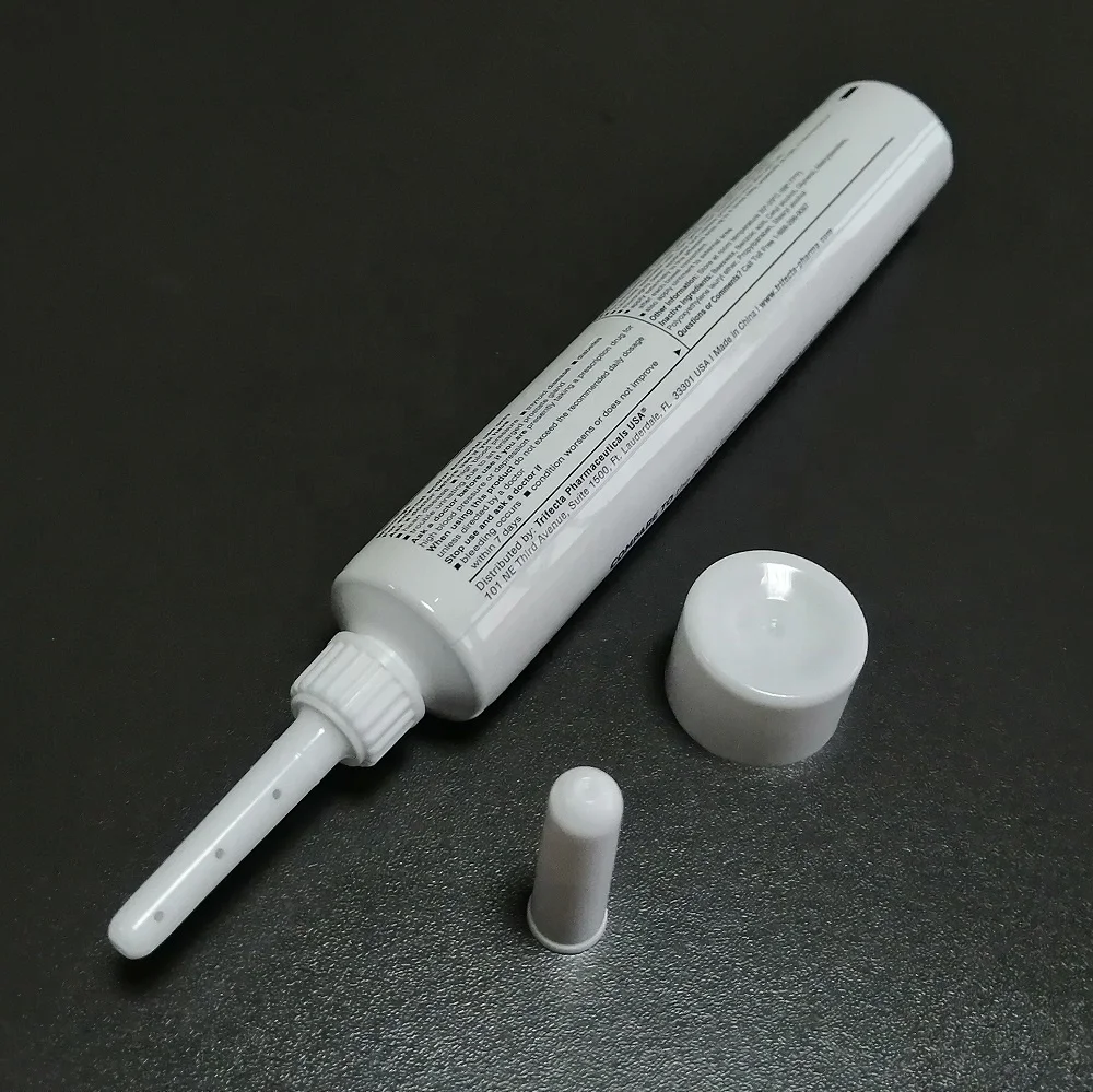 50g 60g 75g 90g 100g plastic aluminium laminated cream tube
