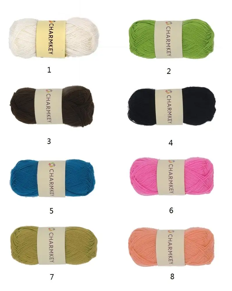 
Wholesale multicolor and soild color yarn 100% acrylic fancy yarn for knitting hat 