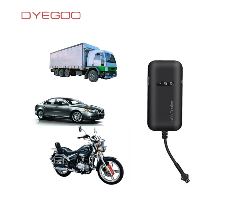 GT02 GPS tracker for car/elctric bicycle/motorcycle/ vehicle 4 band GPS tracker GT02A Google with platform real time anti-theft