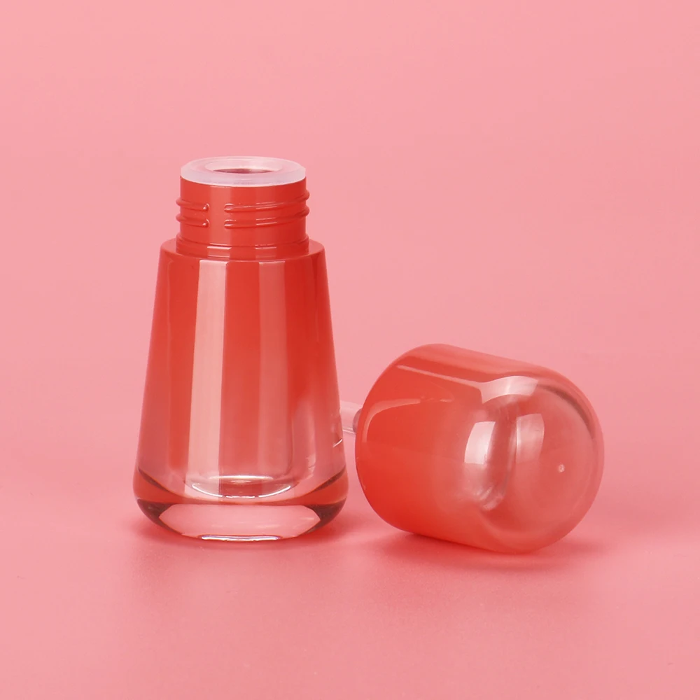 OMI 2.5ML PETG Recyclable Mushroom Shape Lip Gloss Tubes Clear Gradient Color Customizable Empty Plastic Tubes for Lip Oil