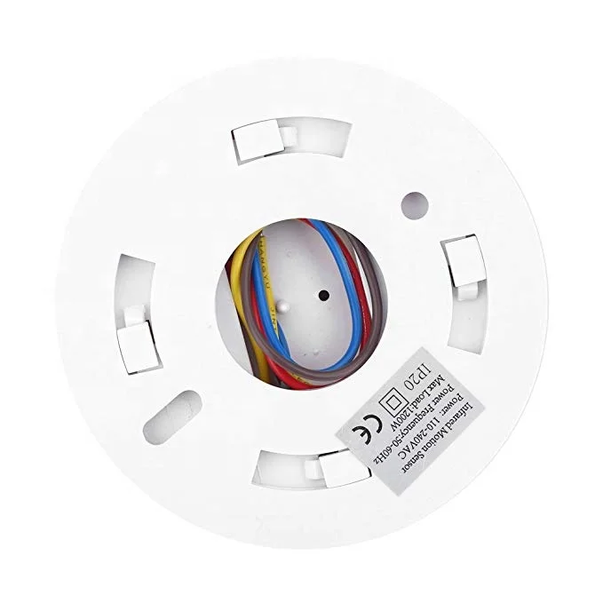 High Sensitivity PIR Sensor 360 Degree Human Infrared Motion Sensor Light Switch Ceiling Recessed Switch AC 110V-240V