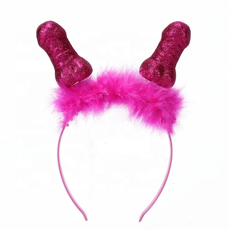 Bride To Be Willy Penis Shaped Headband Head Bopper Night Party Supply