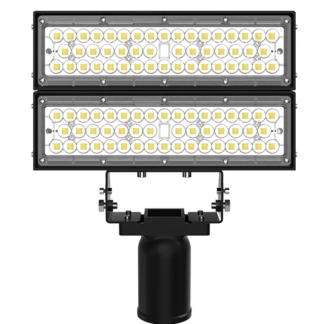 Various mount IP65 IK08 Aluminum PC lens anti-glare shade 100W 150W 200W 300W 400W Led flood light  for sport stadium lighting