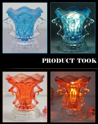Manufacture Wholesale Electric Crystal Oil Burners Multifunction Fragrance Lamp