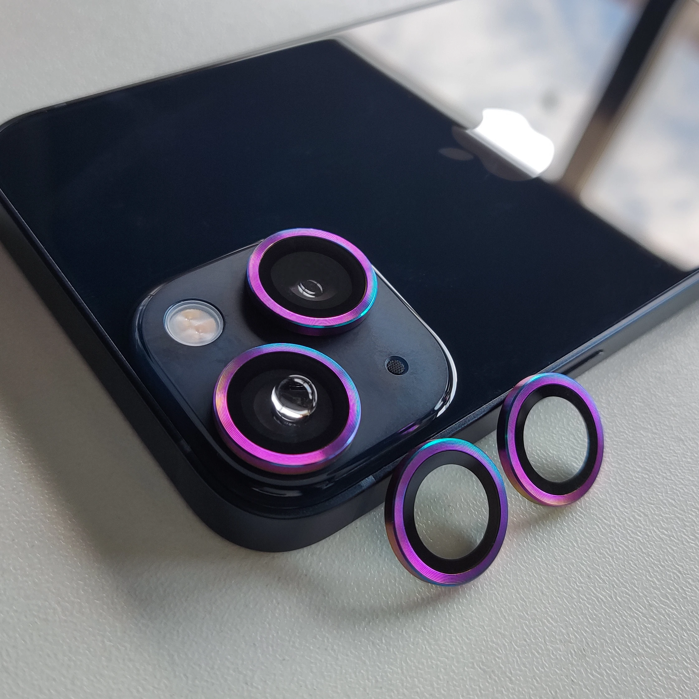 Metal Full Covered Back Rear Camera Lens Sticker Protective Film Sticker Tempered Glass For iPhone X XS MAX 11 12 13