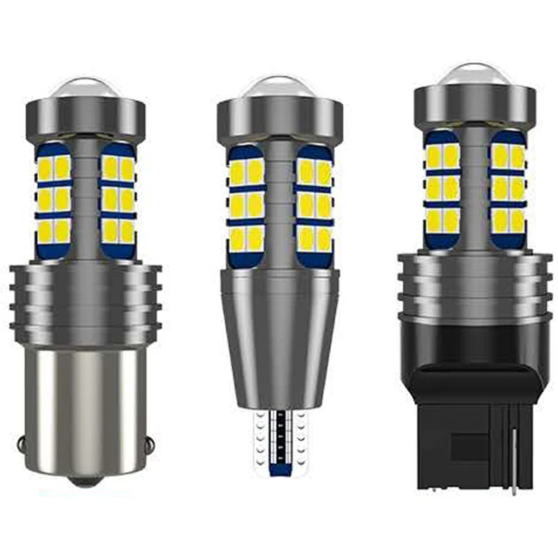 Auto Led Lighting System 1156 1157 T15 921 W16W Car Brake Strobe Tail Flashing Light Dc Led Bulb 12 Volt Led Lights