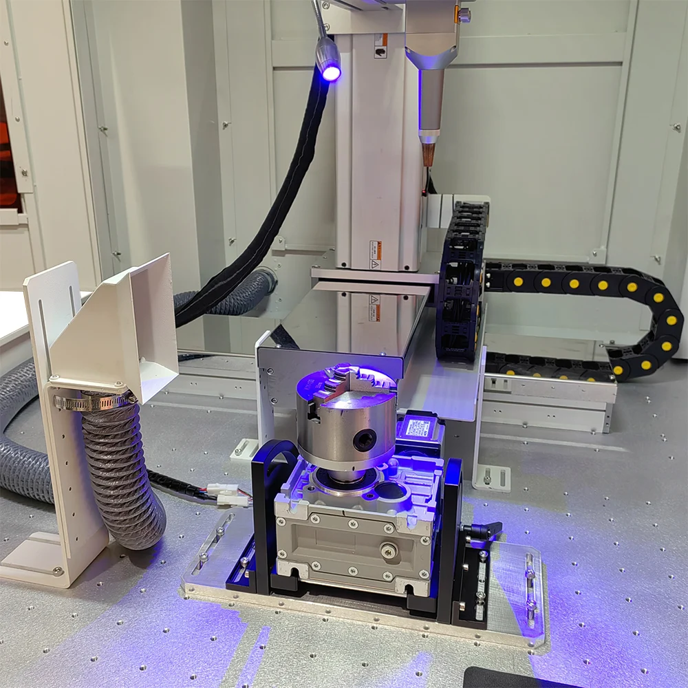 KEYILASER 1000W Laser Welder Continuous EDMA704 CNC Enclosed Automatic Laser Welding Machine For Stainless Steel