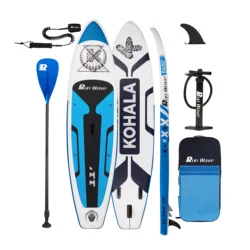 Factory Supply OEM Wholesale Water Inflatable SUP StandUp Padleboard sub board isup surfboard