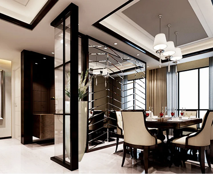 Wholesale High Quality Light Luxury Wall Decor Tile Mirror Glass Mosaic Splice Spell